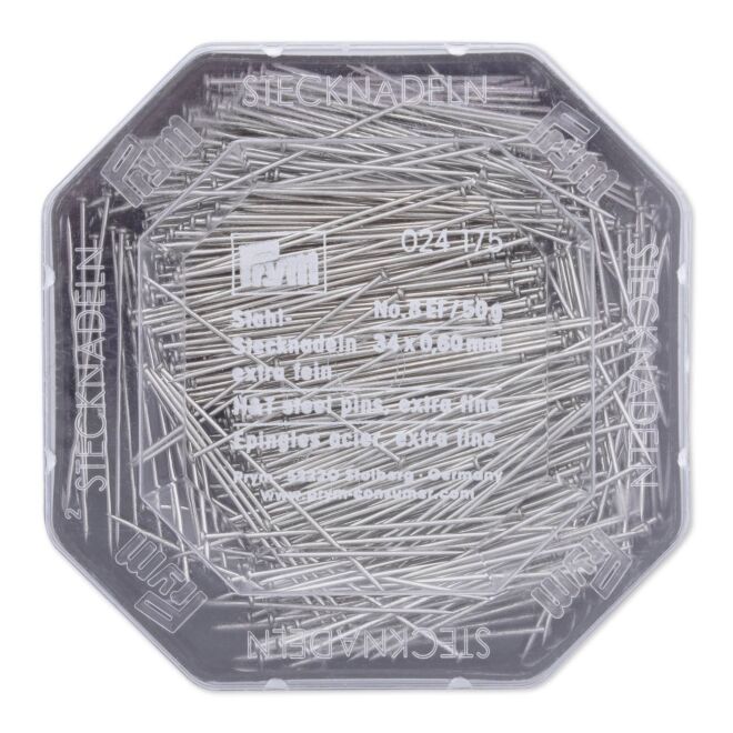 Prym Stecknadeln, 0,60 x 34mm (50g in Kunststoffdose)