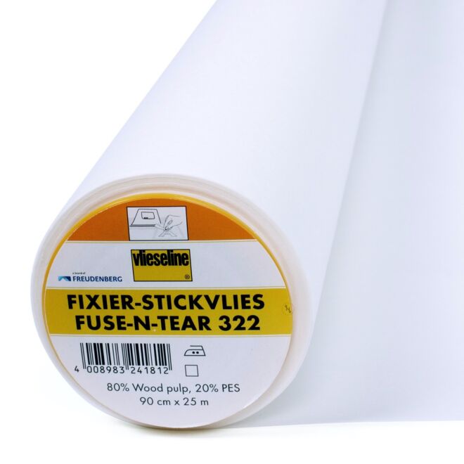 Vlieseline Fixier-Stickvlies (aufbügelbar)