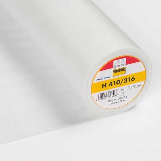 Vlieseline H 410 Bügeleinlage weiß