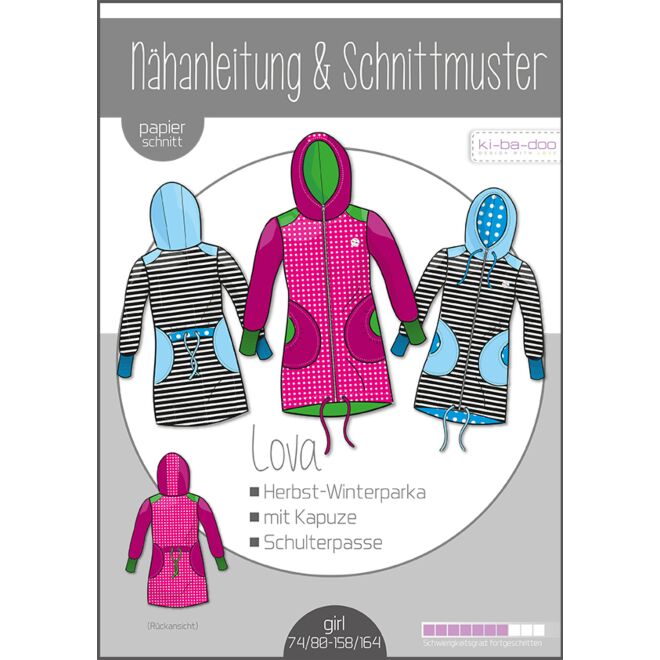 Papierschnittmuster "Parka Lova"