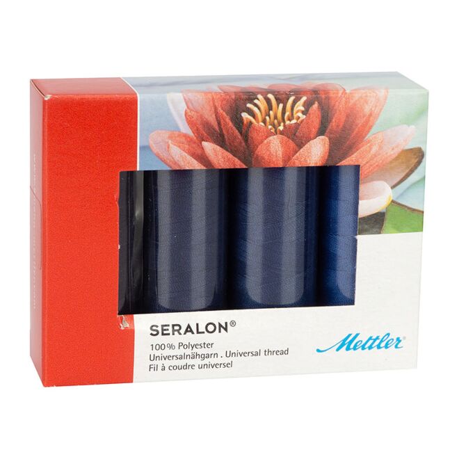 Amann Mettler SERALON Navy-Kit (4 Farben / 200m)
