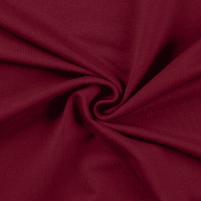 Sommersweat "Emilia" weinrot