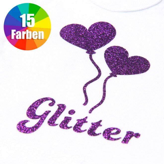 Stoffschwester Flexfolie Glitter
