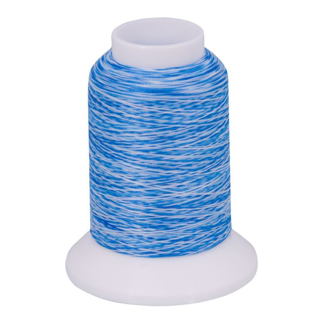 baby lock Multicolor Bauschgarn, 1000m - blau-weiß