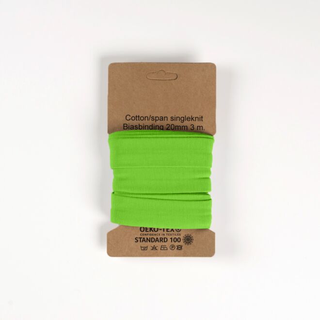 3m Jersey-Schrägband "Emilia" lime