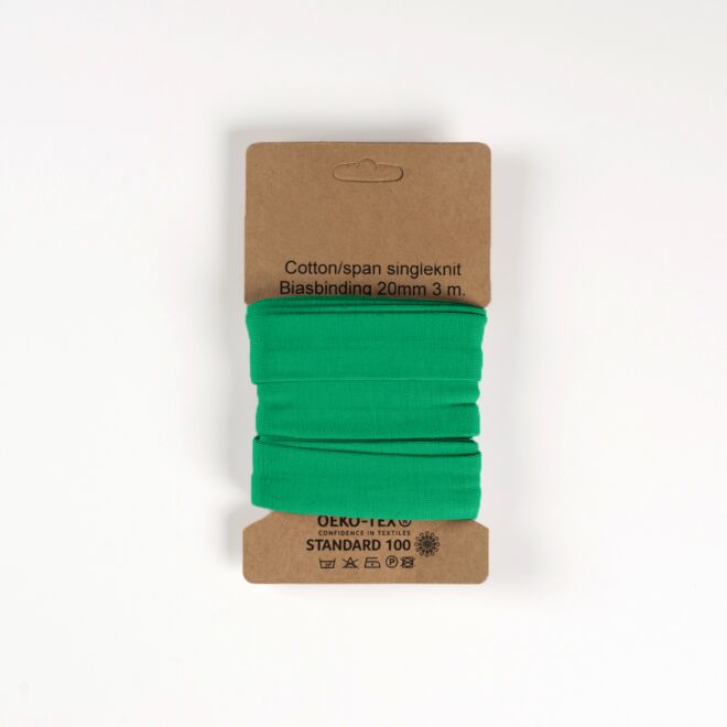 3m Jersey-Schrägband "Emilia" grasgrün