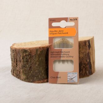 Halblange Nähnadeln/Patchworknadeln Nr.3-9 / 20 Stück
