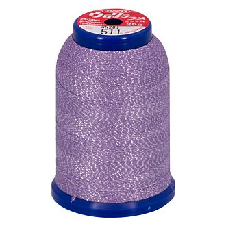 baby lock Metallic Bauschgarn, 1000m - Silver & Purple