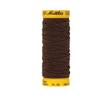 Elasticfaden 10m - Dark Amber FNr: 1048