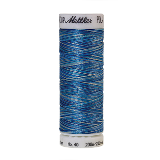 Poly Sheen Multi, 200m - Faded Denim  FNr. 9605