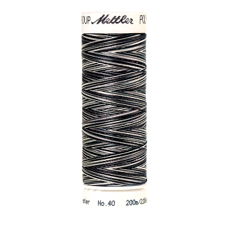 Poly Sheen Multi, 200m - Salt and Pepper FNr. 9979