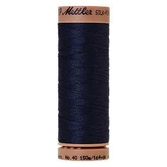 Silk-Finish Cotton 40, 150m - Navy FNr. 0825