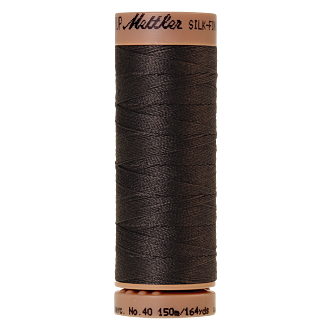 Silk-Finish Cotton 40, 150m - Charcoal FNr. 1282