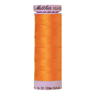 Silk-Finish Cotton 50, 150m - Pumpkin FNr. 0122