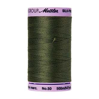 Silk-Finish Cotton 50, 500m - Burnt Olive FNr. 0731