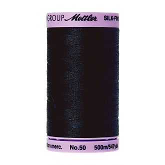 Silk-Finish Cotton 50, 500m - Space FNr. 0954