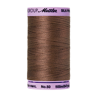Silk-Finish Cotton 50, 500m - Espresso FNr. 1380
