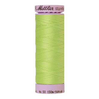 Silk-Finish Cotton 50, 150m - Bright Lime Green FNr. 1528