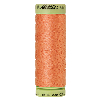 Silk-Finish Cotton 60, 200m - Shell Coral FNr. 1522