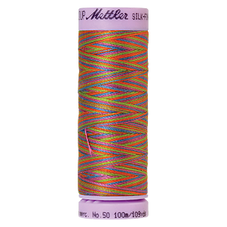 Silk-Finish Multi 50, 100m - Preppy Brights  FNr. 9842