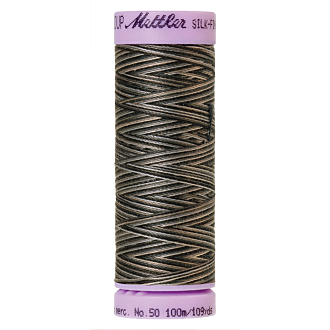 Silk-Finish Multi 50, 100m - Charcoal  FNr. 9861