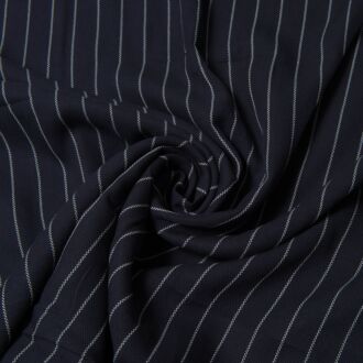 meetMILK - Tencel™ Pin Stripe Piquè navy