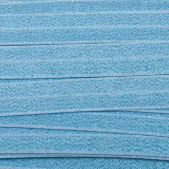 Schimmer-Glitzer-Falzgummi hellblau