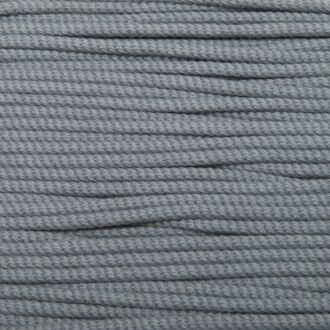4mm Baumwollkordel grau