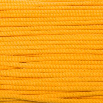 4mm Baumwollkordel gelb