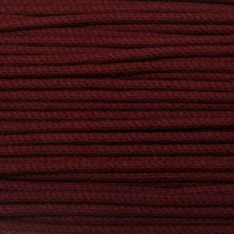 4mm Baumwollkordel weinrot