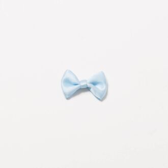 Satinschleife 2,5cm hellblau