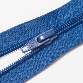 Teilbarer Nylon Reißverschluss, 6mm, royalblau