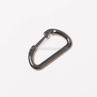 Metallkarabiner 50mm anthrazit