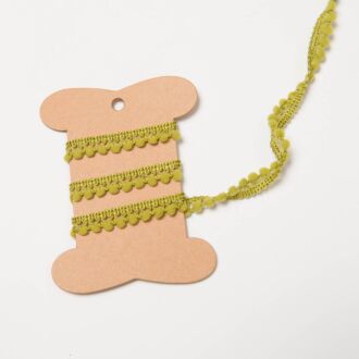 10mm Bommelborte pistazie