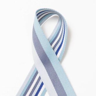 40mm Doubleface Gurtband blau