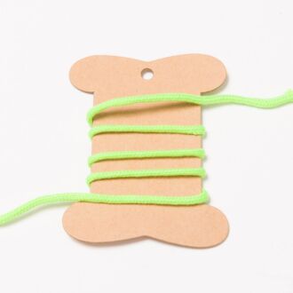 3mm Baumwollkordel lime