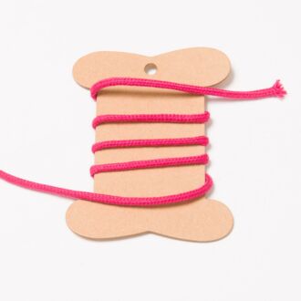 3mm Baumwollkordel fuchsia