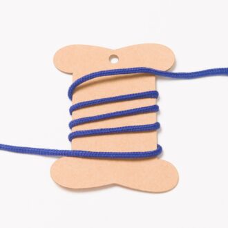 3mm Baumwollkordel royalblau