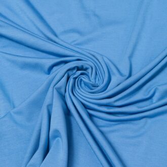 Bambusjersey kornblumenblau