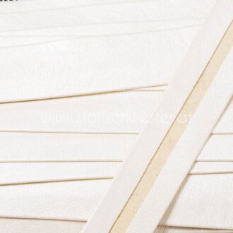 25mm Metallic-Schrägband ecru