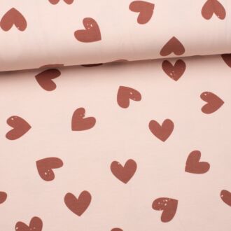 Big Hearts Jersey altrosa