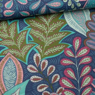 Canvas Botanical Art blau