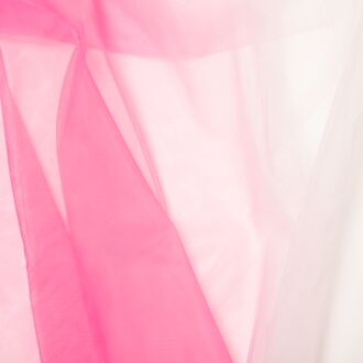 Regenbogen Tüll weiß/pink