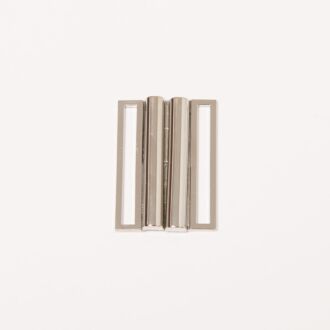 50mm Gürtelverschluss silber