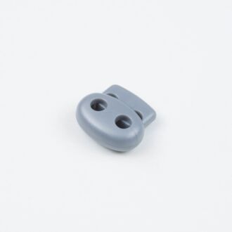 5mm Kordelstopper Duo grau