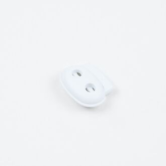 5mm Kordelstopper Duo weiß