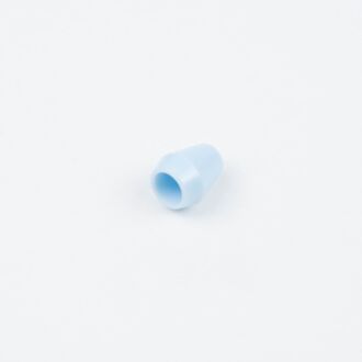 4mm Kordelende Kegel himmelblau