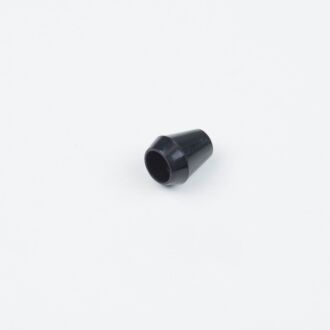 4mm Kordelende Kegel schwarz