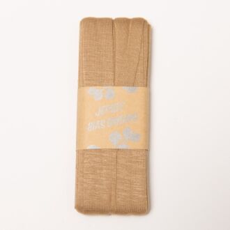 20mm Jersey-Schrägband camel (3 Meter)