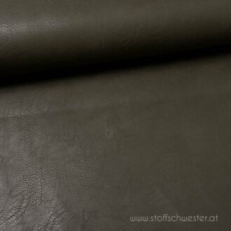 Vintage Kunstleder khaki